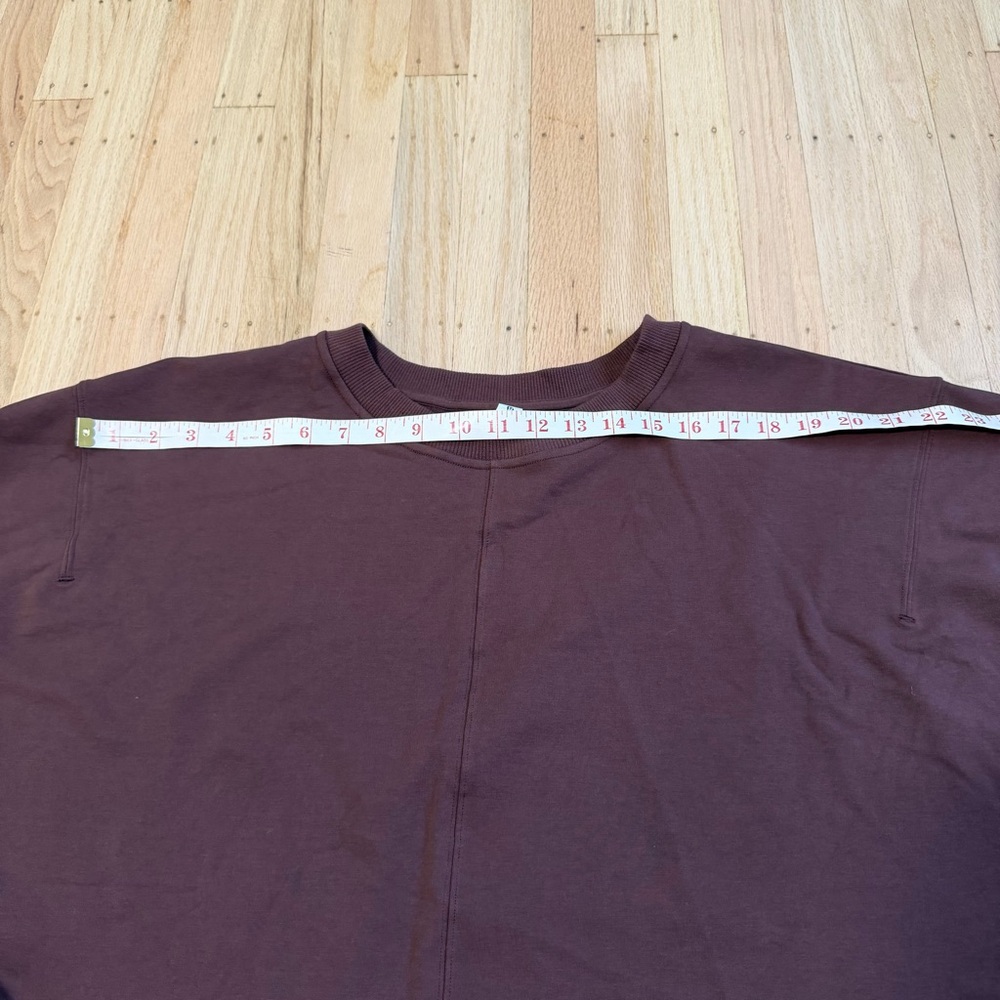 Lululemon LA Oversized Pullover Cape Size XL XXL Brown Neutral Soft Minimalist - Picture 8 of 9